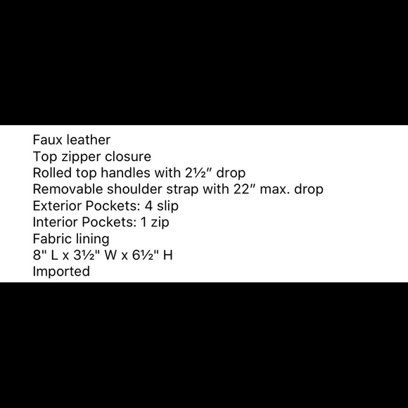 ๐๐ Mix No. 6 Coral mini satchel ๐๐ - Picture 11 of 11